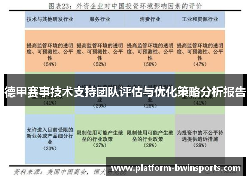 德甲赛事技术支持团队评估与优化策略分析报告