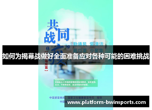 如何为揭幕战做好全面准备应对各种可能的困难挑战