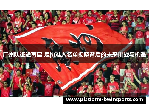 广州队征途再启 足协准入名单揭晓背后的未来挑战与机遇
