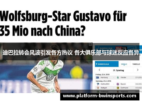 迪巴拉转会风波引发各方热议 各大俱乐部与球迷反应各异