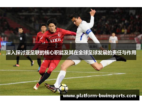 深入探讨亚足联的核心职能及其在全球足球发展的责任与作用