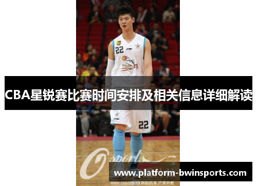 CBA星锐赛比赛时间安排及相关信息详细解读